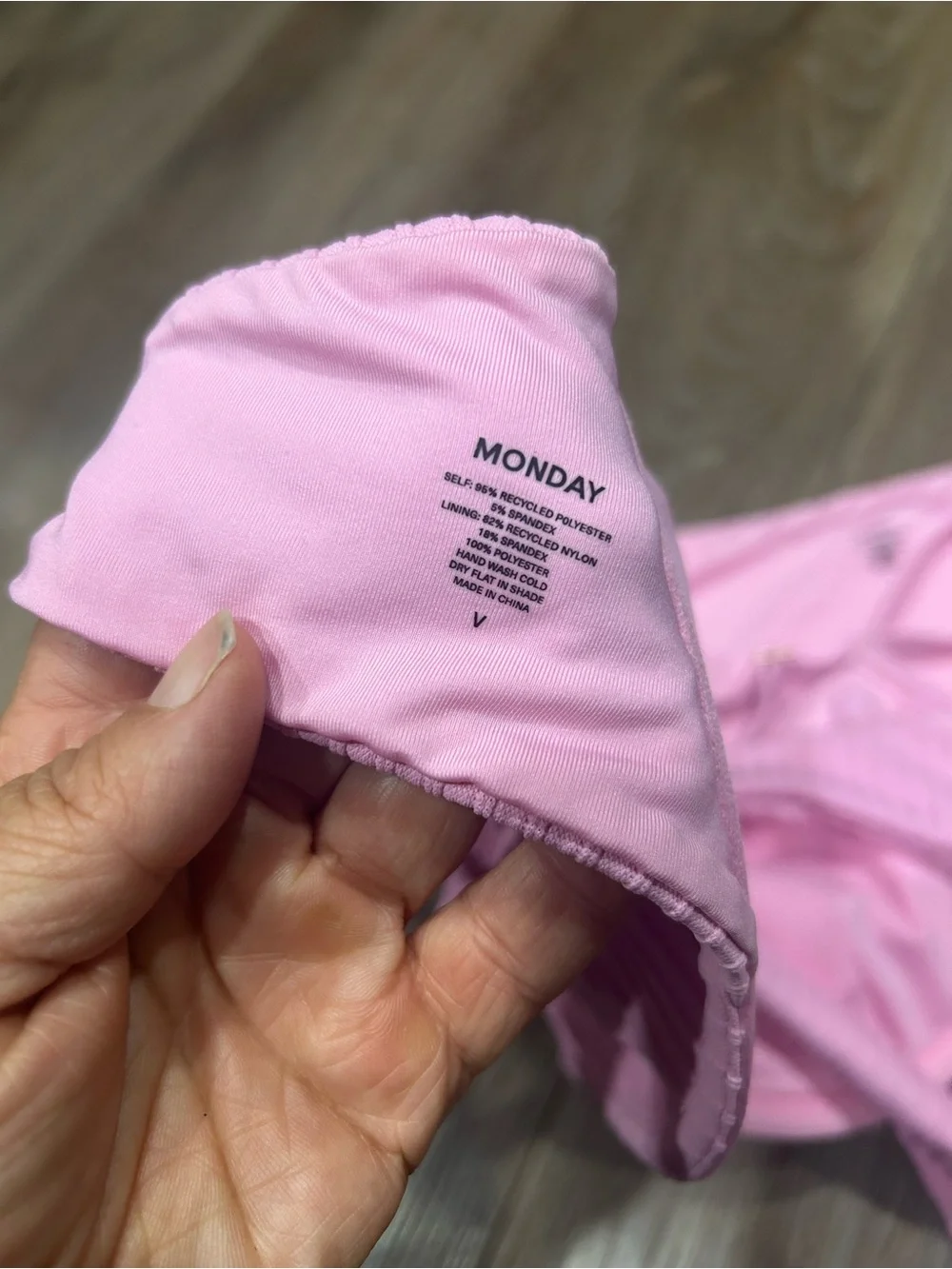 Monday Swimwear capri Pink Underwire Bikini Set